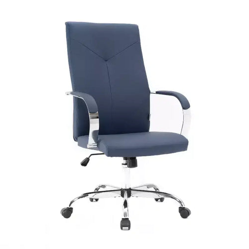 HomeStock 35.5 in.H Adjustable Height Black Cushion Seat Material with Adjustable Lumbar Support Office Chairs